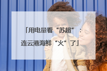 用电量看“苏超”：连云港海鲜“火”了