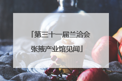 第三十一届兰洽会张掖产业馆见闻