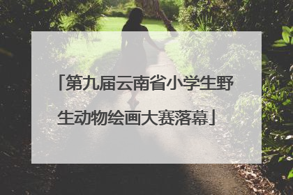 第九届云南省小学生野生动物绘画大赛落幕