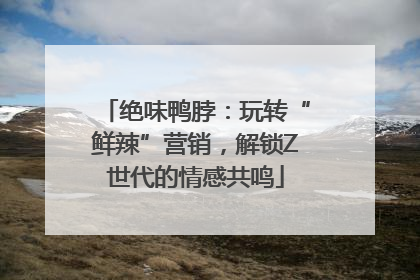 绝味鸭脖：玩转“鲜辣”营销，解锁Z世代的情感共鸣