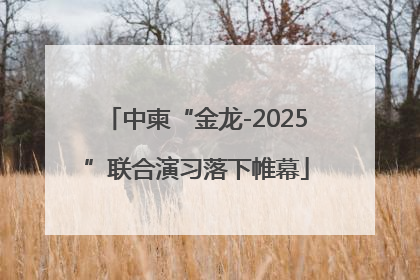中柬“金龙-2025”联合演习落下帷幕