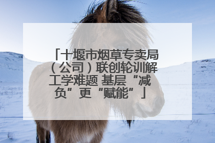 十堰市烟草专卖局（公司）联创轮训解工学难题 基层“减负”更“赋能”