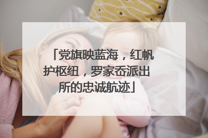 党旗映蓝海，红帆护枢纽，罗家岙派出所的忠诚航迹