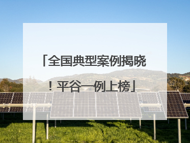 全国典型案例揭晓！平谷一例上榜