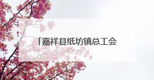 嘉祥县纸坊镇总工会开展“夏送清凉 慰问一线职工”活动