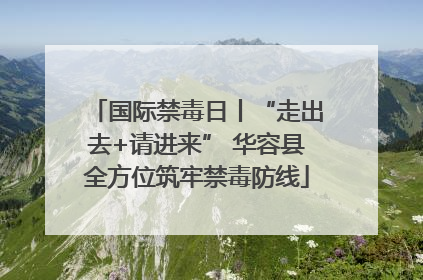国际禁毒日丨“走出去+请进来” 华容县全方位筑牢禁毒防线