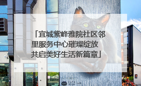 宜城紫峰雅院社区邻里服务中心璀璨绽放 共启美好生活新篇章