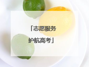 志愿服务 护航高考