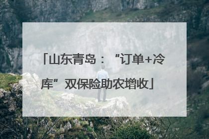 山东青岛：“订单+冷库”双保险助农增收