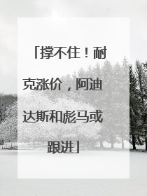 撑不住！耐克涨价，阿迪达斯和彪马或跟进