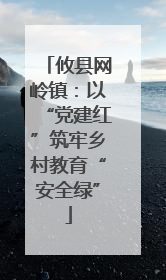 攸县网岭镇：以“党建红”筑牢乡村教育“安全绿”