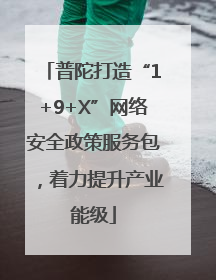 普陀打造“1+9+X”网络安全政策服务包，着力提升产业能级