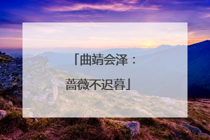 曲靖会泽：蔷薇不迟暮