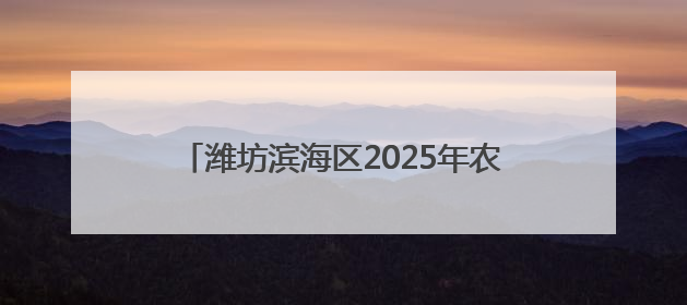 潍坊滨海区2025年农村公益电影放映活动启动