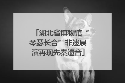 湖北省博物馆“琴瑟长合”非遗展演再现先秦遗音