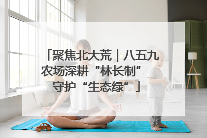聚焦北大荒｜八五九农场深耕“林长制” 守护“生态绿”