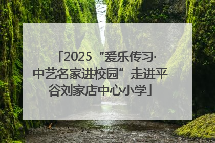 2025“爱乐传习·中艺名家进校园”走进平谷刘家店中心小学
