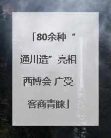 80余种“通川造”亮相西博会 广受客商青睐